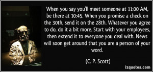 More C. P. Scott Quotes