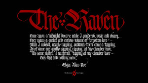 Poe Raven Quotes The raven (wallpaper 7),