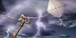 Franklin’s Storm: This Week in History, Benjamin Franklin Flies Kite ...