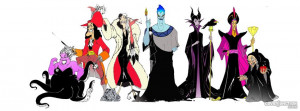 Disney villains ” Facebook Cover by Lainie M.