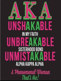 ... Phenomenal Women of Alpha Kappa Alpha Sorority, Inc.!! #Sisterhood