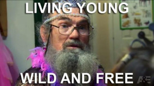 Siduckdynasty : RT @nikkibama : Uncle Si livin young wild and free # ...