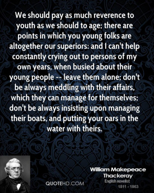 William Makepeace Thackeray Quotes
