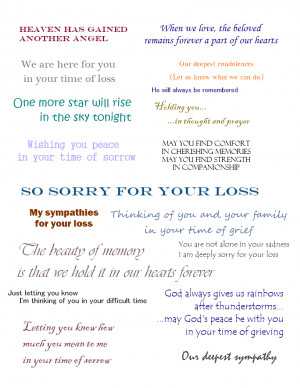 Collection of Heartfelt Verses for Sympathy Cards