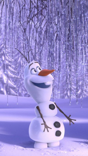 Hi, I'm Olaf and I like warm hugs.