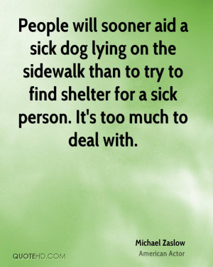 Sick Dog Lying On The Sidewalk Than To Try To Find Shelter For A Sick ...