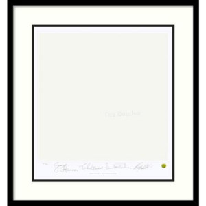 The Beatles: White Album (Album Cover)' Framed Art Print