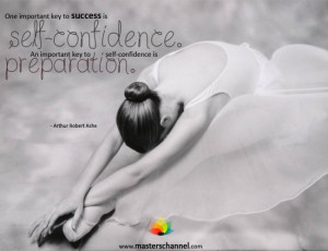 One important key to success is self-confidence. An important key to ...