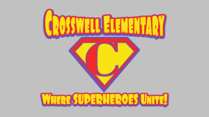 Superhero School Name Logo png