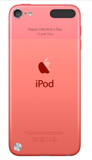 Ipod 5 Engraving And with personal engraving,