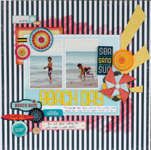 Scrapbooking a beach outing? Take a look at these pages from our ...