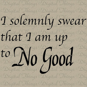 Harry Potter I Solemnly Swear Quote Words Digital Image Download for ...