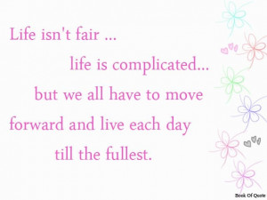 Life isn't fair...