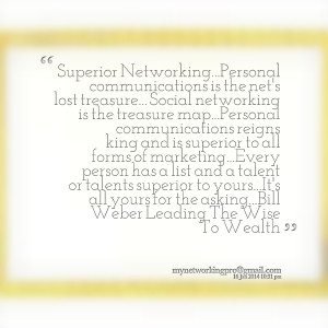 is the net's lost treasure social networking is the treasure ...