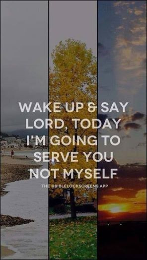 WAKE UP AND SAY LORD