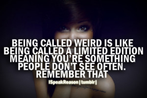 are you weird?