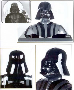 helmet mask and shoulder armor from the empire strikes back