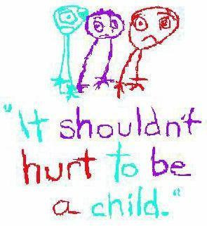 See what children feel like - stop-child-abuse Photo