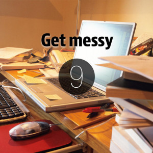 separate messy desk can improve your creativity Getty Images