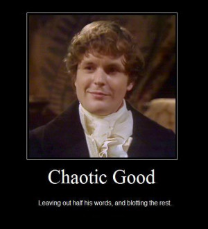 Chaotic Good /Charles Bingley (Osmund Bullock, 1979/1980 ... hm ...