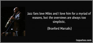 Jazz fans love Miles and I love him for a myriad of reasons, but the ...
