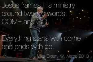 Verge 2013 Mike Breen 3DM Quote Photograph