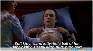 not crazy, my mother had me tested” – Dr Sheldon Cooper