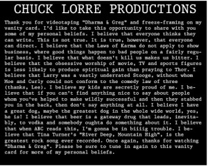Mr. Lorre has now authored over 200 of these vanity cards, that range ...