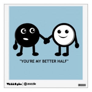You're My Better Half Wall Decor