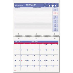 AT-A-GLANCE Recycled Desk/Wall Calendar, 11