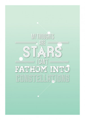 the fault in our stars quotes my thoughts are stars