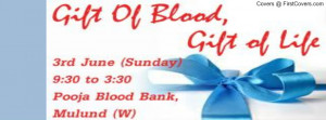Blood Donation Facebook Covers -...