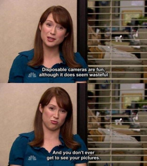 Quite possibly the best quote from The Office ever…