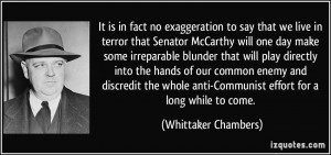More Whittaker Chambers Quotes