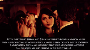 Stefan And Elena Quotes Re: stefan & elena: that kind