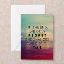 Inspirational Quote Greeting Card for