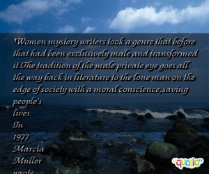 Women mystery writers took a genre that