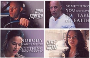 Ortiz & Dom Toretto ️ Letty Quotes, Win Win, Furious Families ...