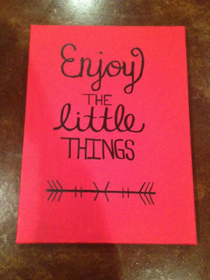 Cute Canvas with Quote