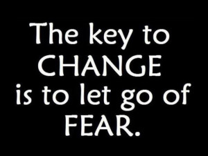 Letting go of Fear