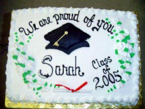 We Are Proud of You Gradualtion Cake