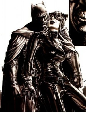 Batman and Catwoman, by Lee Bermejo.