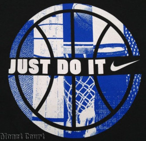Nike Men's Just Do It Basketball Shirt Large