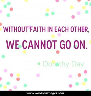 Dorothy day quotes