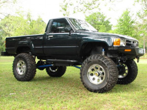 Lifted Toyota Pickup Show Truck