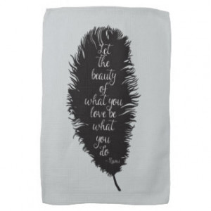 Rumi Quotes Tea Towels
