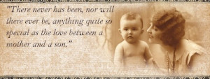 Bond Between Mother And Son
