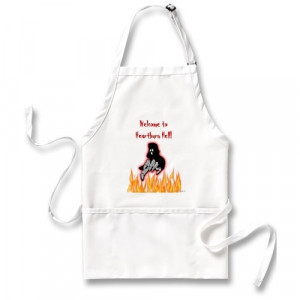 Funny bbq humor http://www.zazzle.com/welcome_to_heartburn_hell_funny ...