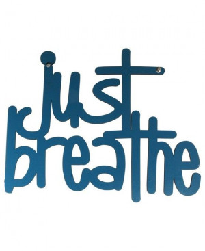 Inhale. Exhale. Repeat. Repeat. Repeat. :: Just Breathe Wall Art by ...