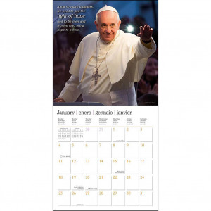 Pope Francis 2015 Wall Calendar